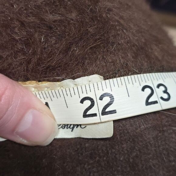 Kangol Furgora Cloche Hat Brown Angora Wool Blend England - Picture 9 of 9